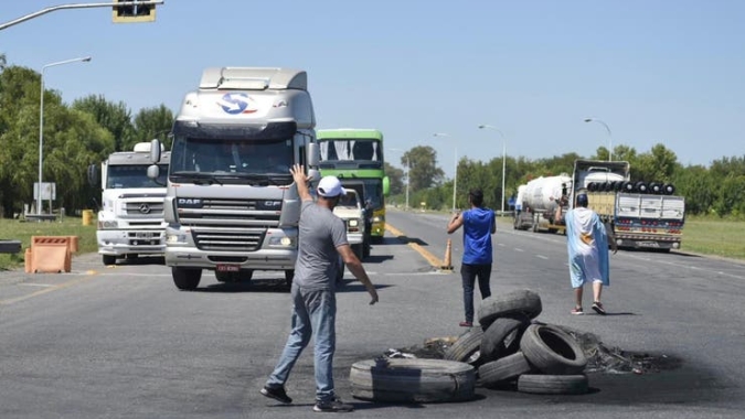 Protestos de caminhoneiros seguem impactando exportações na Argentina
