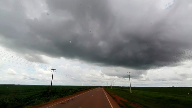 Frente fria avança e leva condição de chuvas para o Mato Grosso do Sul e Minas Gerais