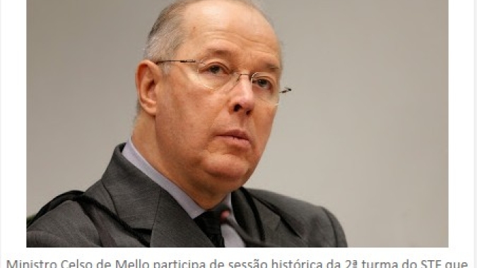 Celso de Mello nega pedido de Flávio Bolsonaro para ter acesso a depoimento de Paulo Marinho