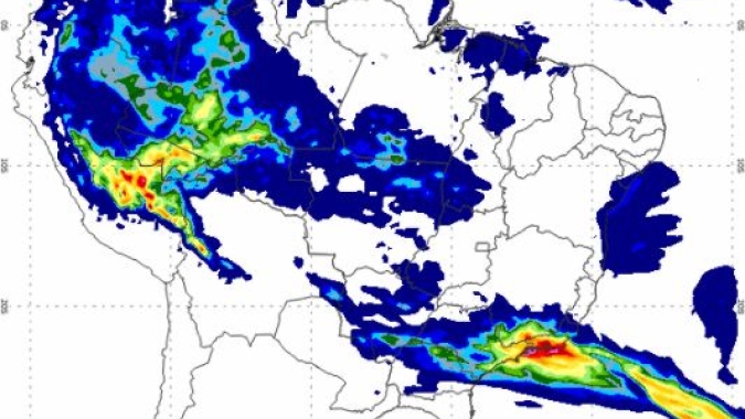 Previsão do tempo: Semana será marcada por chuvas pontuais no Sudeste, Centro-Oeste e chances de mais geadas no Sul