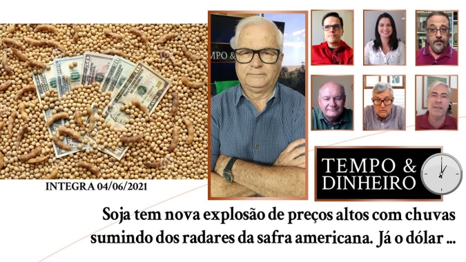 T&D: Chicago tem nova explosão de preços altos, com chuvas sumindo dos radares. Já o dólar...