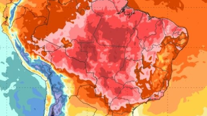 Feriado terá tempo seco e muito calor no Brasil Central; chuvas e quedas na temperaturas previstas para o RS