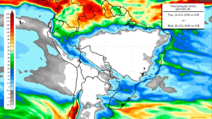 Clima: semana terá 3 eventos meteorológicos diferentes no Sul, incluindo um novo ciclone com ventos de até 90 km/h
