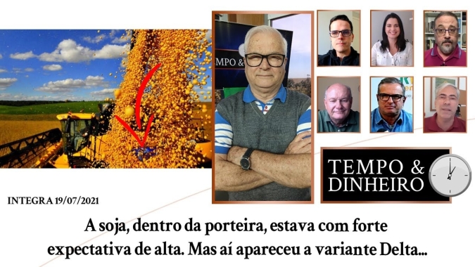 A soja, dentro da porteira, estava com forte expectativa de alta. Mas aí apareceu a variante Delta..