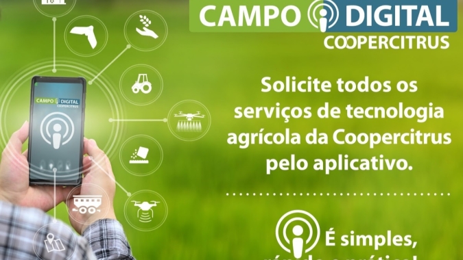 Novidades do Aplicativo Campo Digital serão lançadas na Coopercitrus Expo Digital