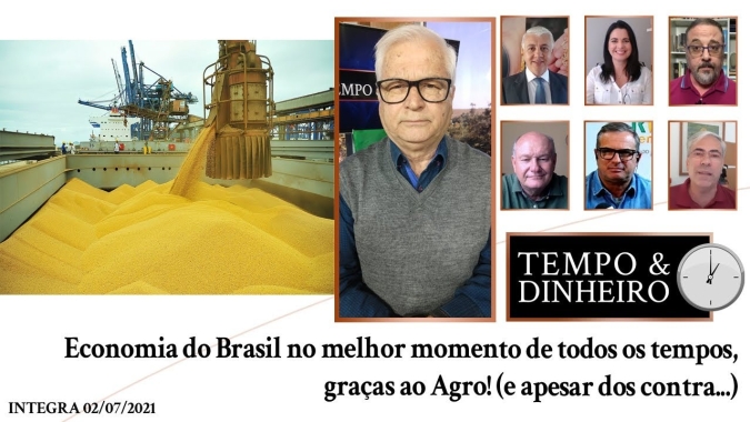 Economia do Brasil no melhor momento de todos os tempos, graças ao Agro! (e apesar dos contra...)