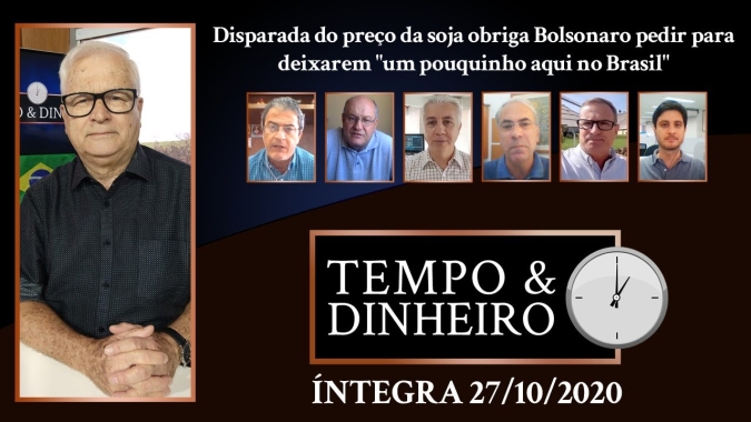 Disparada do preço da soja obriga Bolsonaro pedir para deixarem "um pouquinho aqui no Brasil"