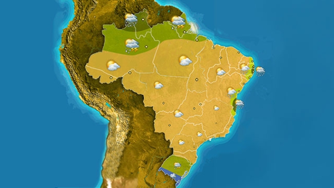 Alerta de temporais para o Espírito Santo continuam nesta quarta-feira