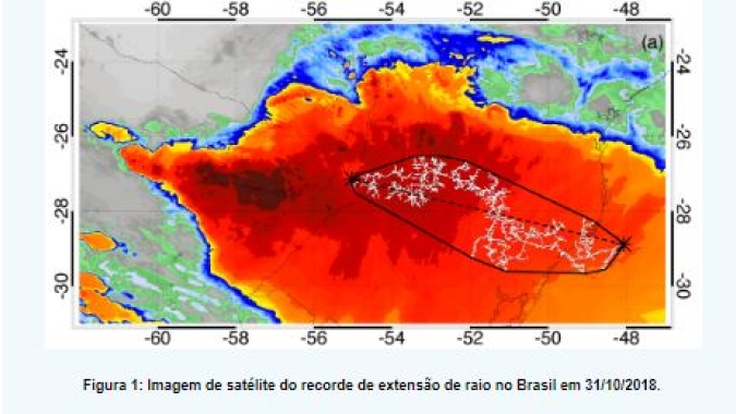 OMM certifica fenômenos extremo de raios: Um recorde foi registrado no Brasil
