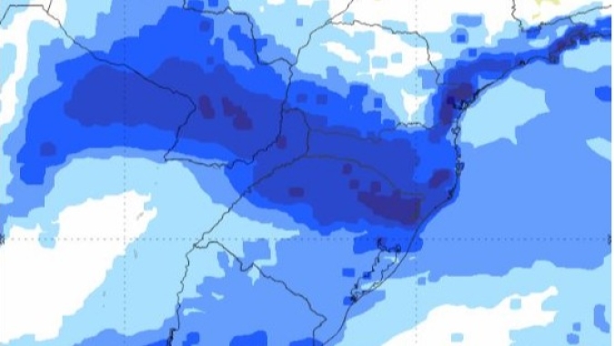 Clima Frio: Semana começa com massa de origem polar intensa no sul e Inmet emite alerta para geadas
