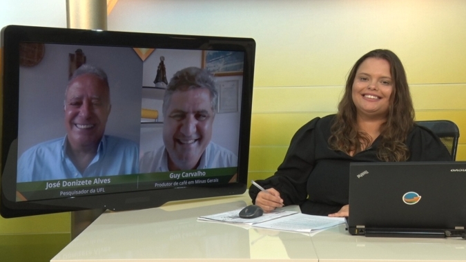"Perdas no café ainda não estão consolidadas e novo veranico prejudicaria ainda mais a safra 21", afirma professor Donizeti