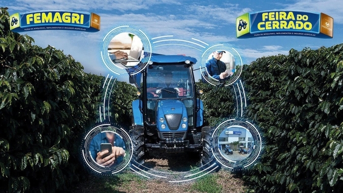 Troca de café por tratores da SLTractor é mantida para a feira digital (cerrado) da Cooxupé