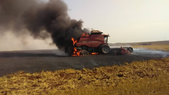 Aumenta a preocupação dos produtores com os incêndios florestais no período da seca