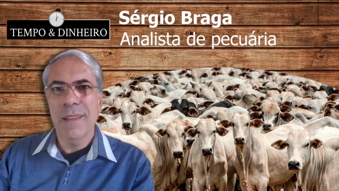 Sérgio Braga: Boi gordo abre semana lento com um olho no clima e outro no consumo de carne.