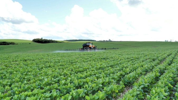 Brasil fecha 1º semestre com alta de 9,4% na área tratada com defensivo agrícola