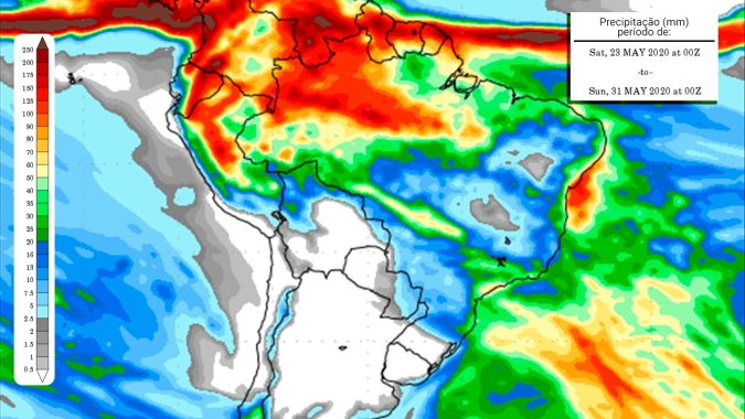 Inmet tem alerta de geadas no sul do país no final de semana e toda a região deve passar por estiagem de 7 dias