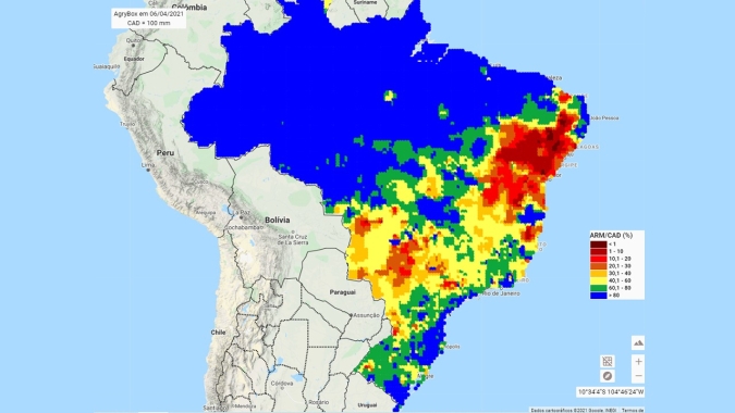 Segunda safra de milho já sofre com o déficit hídrico em regiões do PR, SC, MS, GO e SP e situação pode se agravar