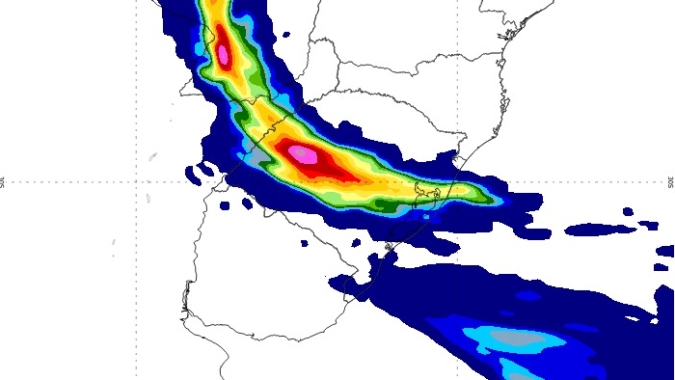 Nova frente fria: Semana começa com mais chuvas para o Rio Grande do Sul