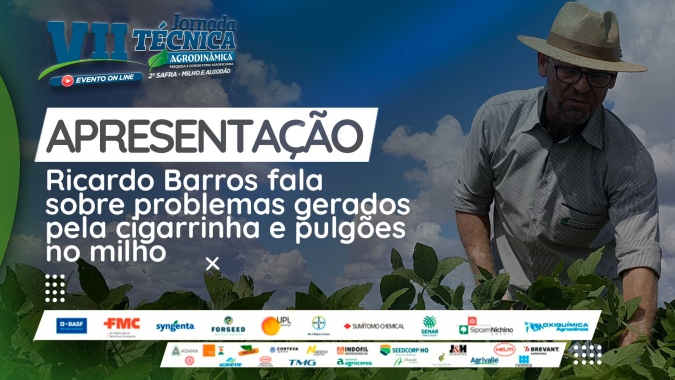 Apresentação Ricardo Barros sobre os problemas gerados pela cigarrinha e pulgões na cultura do milho