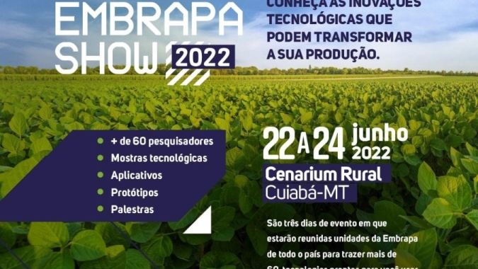 Famato Embrapa Show terá 9 minipalestras simultâneas via rádio