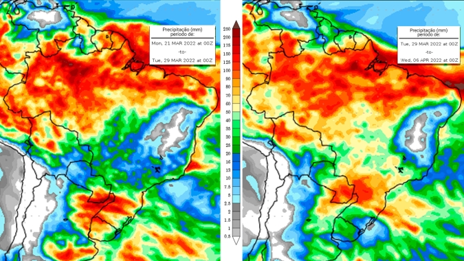 Frio passa rápido e chuvas voltam com intensidade para o Sul com chance de temporal e até queda de granizo, afirma Inmet