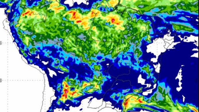Frente fria avança e leva umidade para o Sudeste; Inmet mantém previsão de chuvas no Mato Grosso