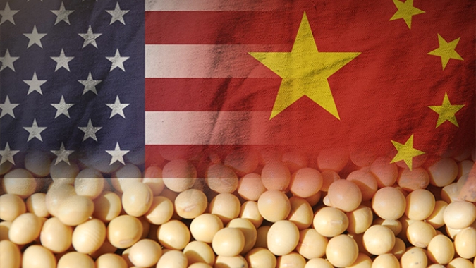 USDA informa mais uma venda de 484 mil t de soja e maior parte com destino China