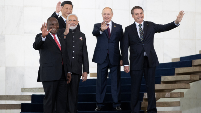Brics vai criar fundo de US$ 15 bi para recuperação econômica pós-pandemia