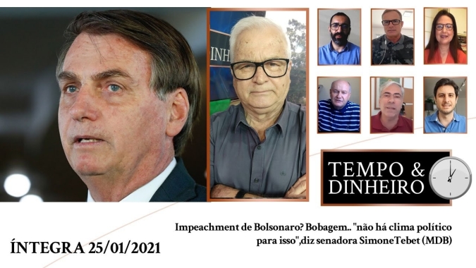 Impeachment de Bolsonaro? Bobagem... "não há clima político para isso", diz senadora Simone Tebet (MDB)