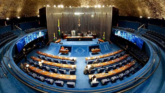 Senadores elegem com 66 votos nova Mesa Diretora da Casa