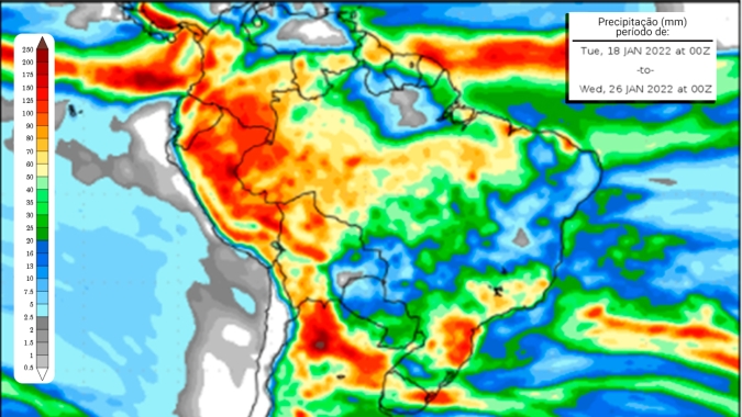 Onda de calor  atinge Argentina, Paraguai, Uruguai e Sul do Brasil nos próximos dias, com temperaturas de até 44 graus no RS
