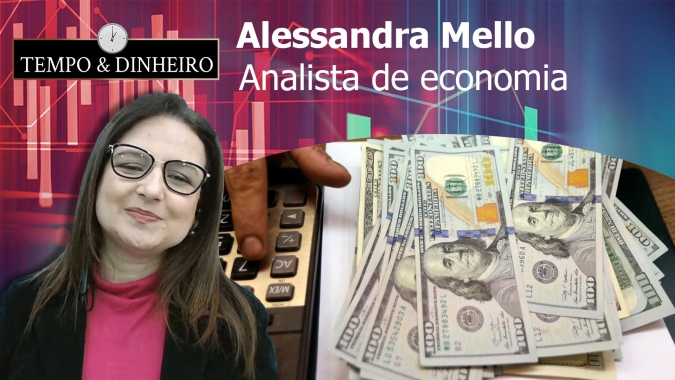 Alessandra Mello - Dólar cai influenciado pelo ambiente politico