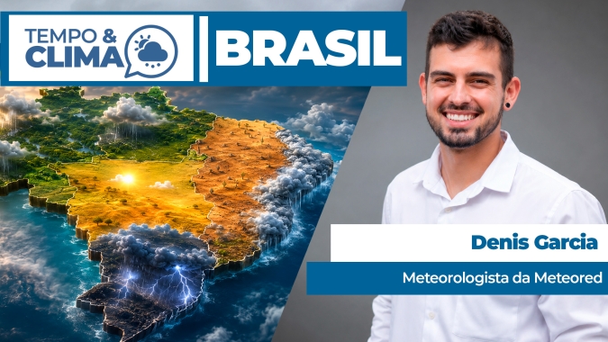 Previsão do tempo para todo o Brasil 16-07-2026