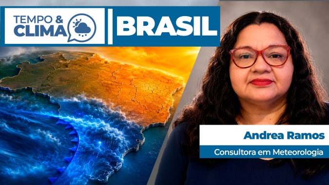 Frente fria leva chuva ao Sudeste; seca e calor seguem no interior do país