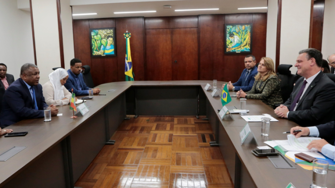 Brasil e Etiópia avançam em Memorando de Entendimento para cooperação bilateral