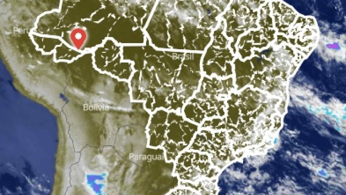 Tempo seco predomina no interior do Brasil nesta terça-feira (3), enquanto chuva se concentra no litoral