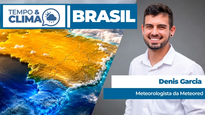 Previsão do tempo para todo o Brasil - 09-07-2026