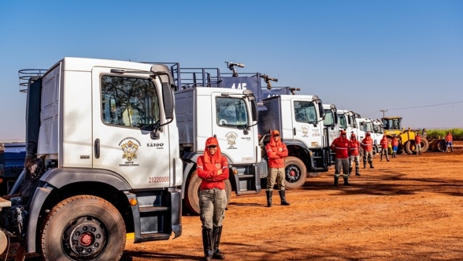 Usinas investem 180 milhões de reais na prevenção e combate a incêndios em Goiás