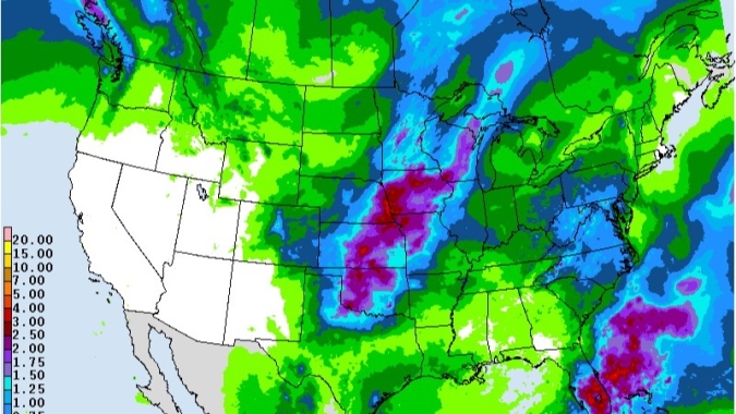 Verão se aproxima nos EUA e pode trazer chuvas esperadas para pontos do Corn Belt