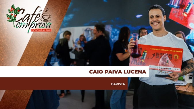 Barista de Santos representará o Brasil na categoria mundial de Aeropress na Coreia do Sul