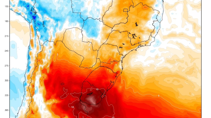 Março começa com forte onda de calor no sul e chuvas no Norte, Centro-Oeste e Nordeste