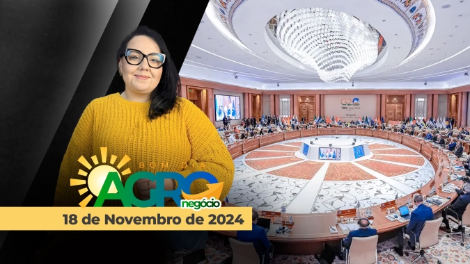 Bom dia Agro 18/11/24 - MERCADO DA SOJA