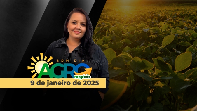 Bom dia Agro 09/01/25 - Mercados do boi e suínos, nova safra de cana só BR, greve adiada nos EUA, previsão do tempo e preços da soja