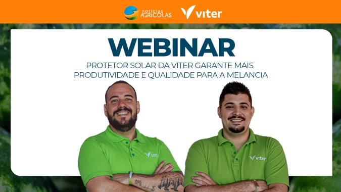 Protetor solar da Viter garante mais produtividade e qualidade para a melancia