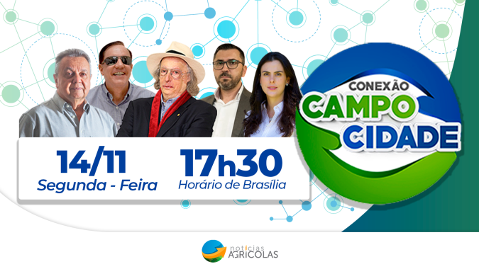 Assista ao Conexão Campo Cidade ao vivo, nesta segunda-feira (14) a partir das 17h30
