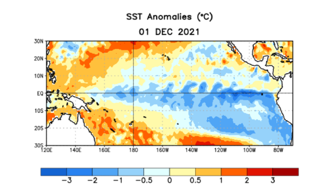La Niña: Inmet vê probabilidade do fenômeno climático durante o verão superior a 60%