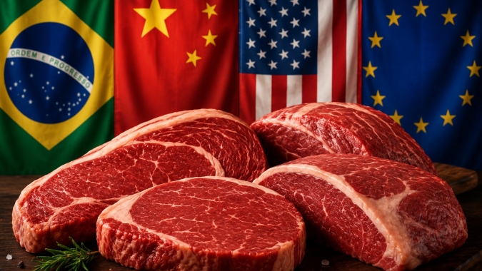 Apesar de pressão de China, EUA e UE, arroba do boi pode disparar no último trimestre e renovar máximas