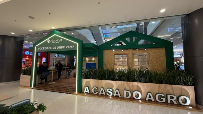 Casa do Agro Brasileiro chega a São Paulo para mostrar como soja e milho estão presentes no dia a dia da população