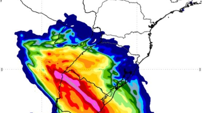 Alerta laranja: Ciclone extratropical se aproxima do RS com chuva, ventania e risco de granizo