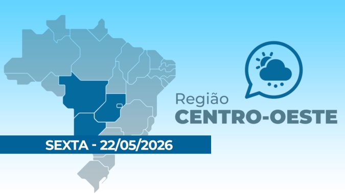 Tempo seco predomina e calor aumenta no Centro-Oeste